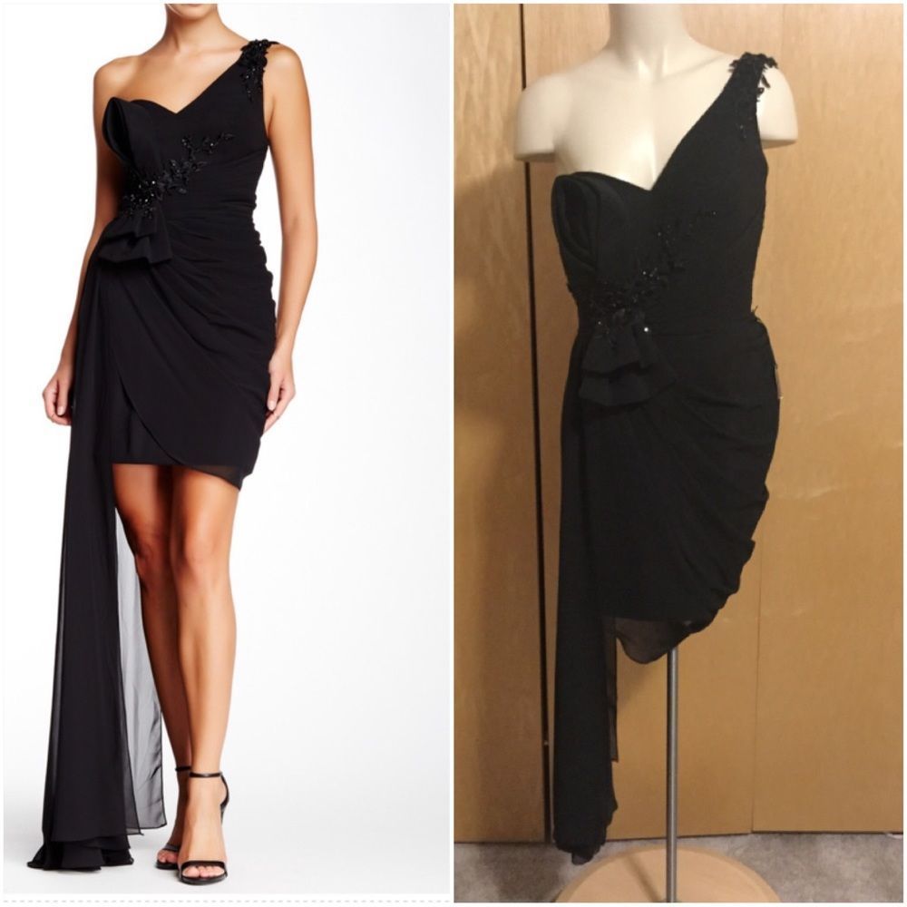 Issue New York Embellished One-Shoulder Minidress - Picture 2 of 16